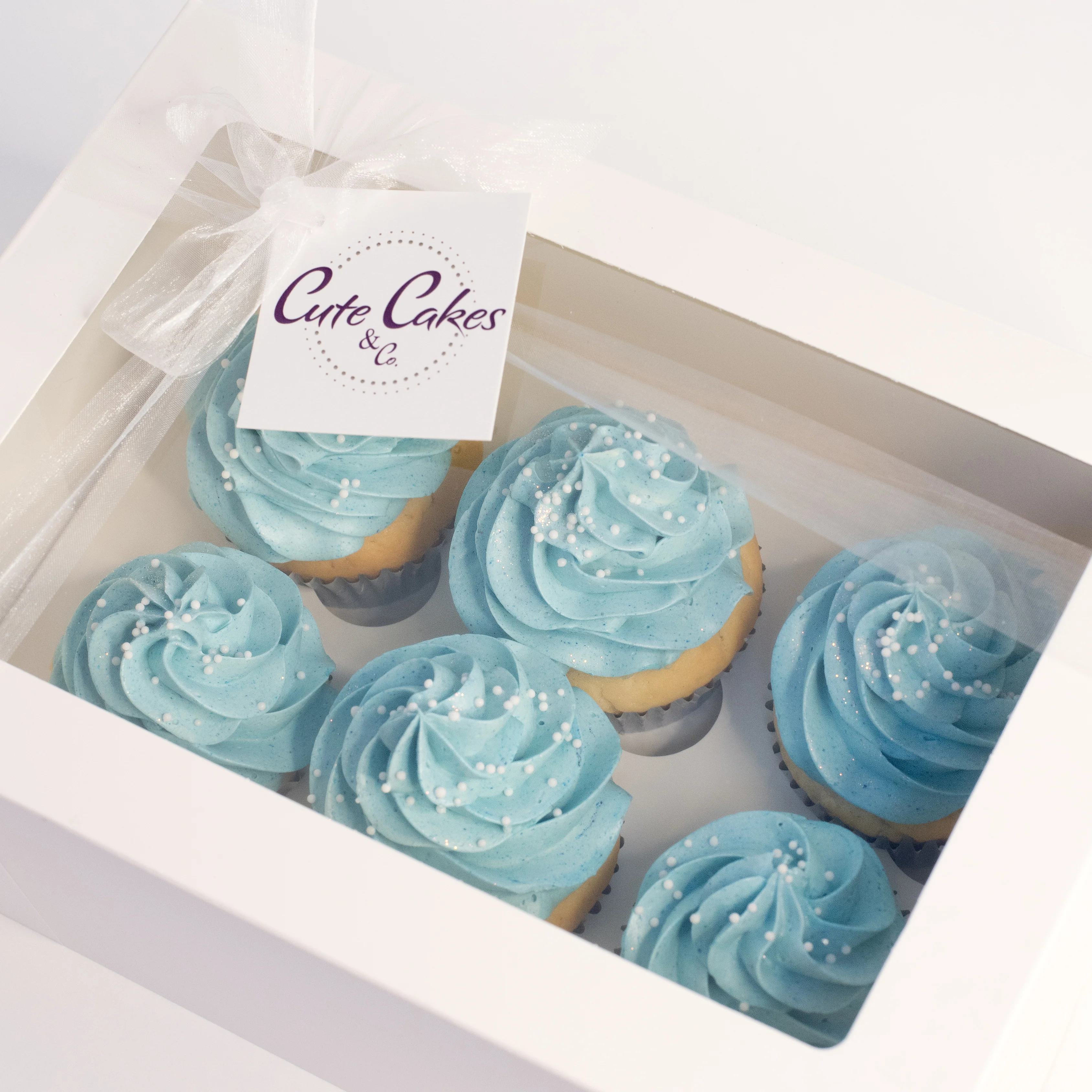 Baby Blue Cupcakes - Image 4
