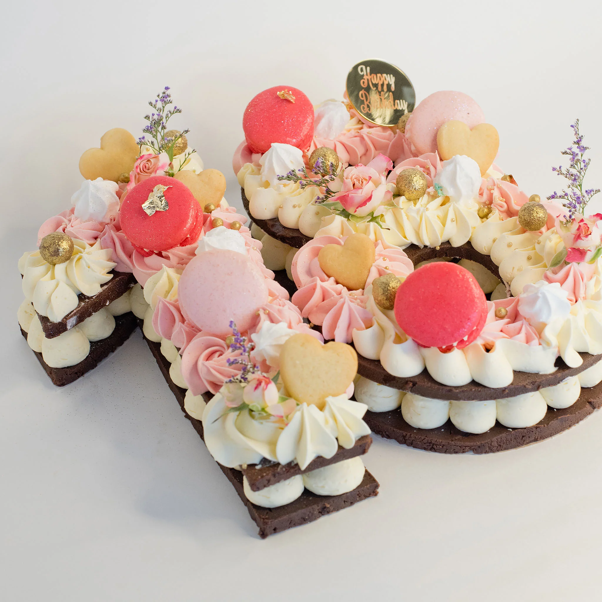 Grand  "Shades of Pinks" -  Fudge Truffle Numbers - Image 3
