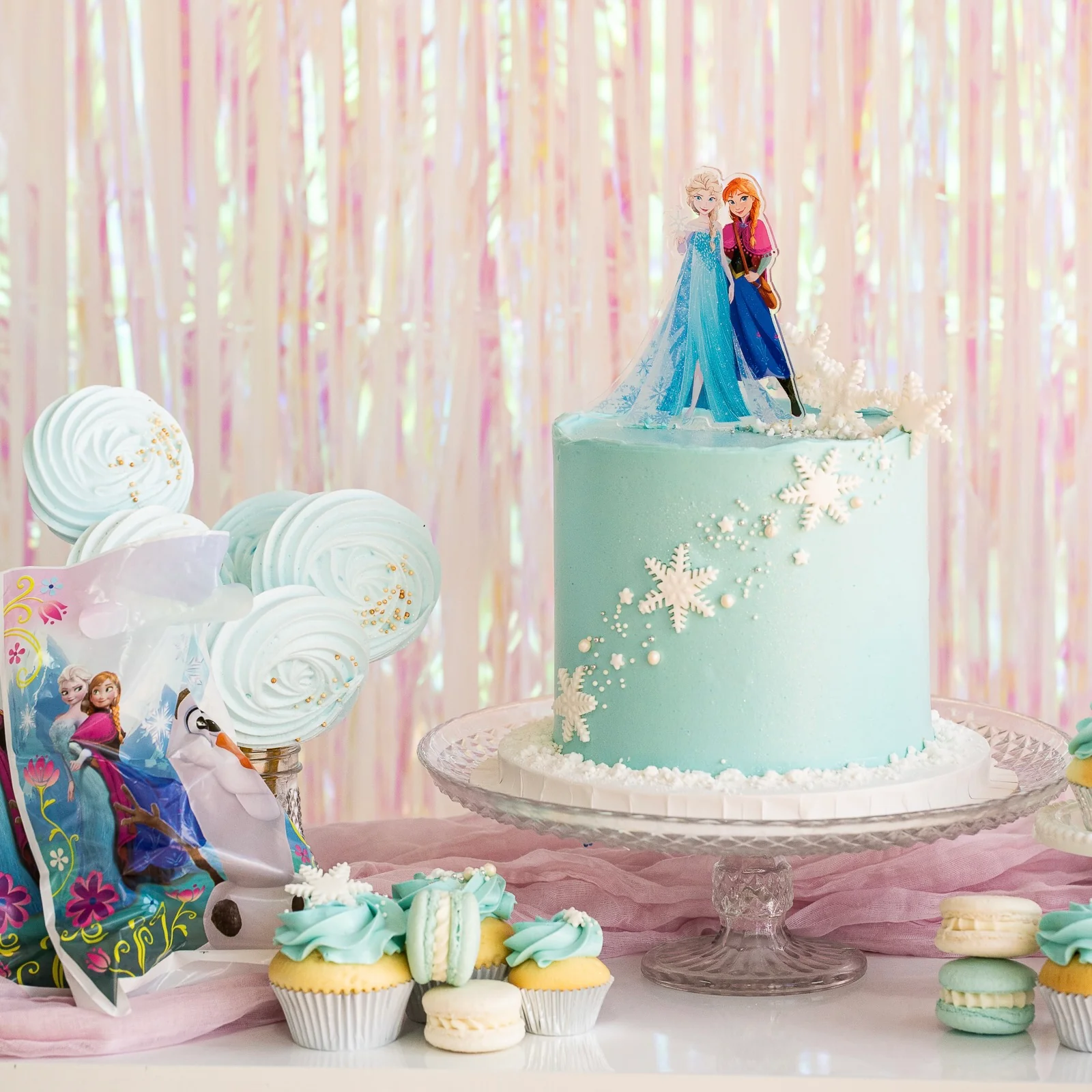 Elsa & Anna Frozen - Cake Topper - Image 4