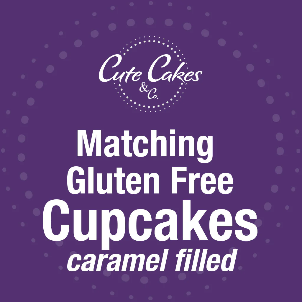 Matching Standard Size Gluten Free Cupcake - 12pk (Caramel filled)