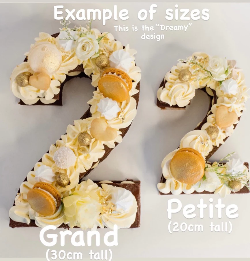 Petite "Dreamy"  Fudge Truffle Numbers - Image 4