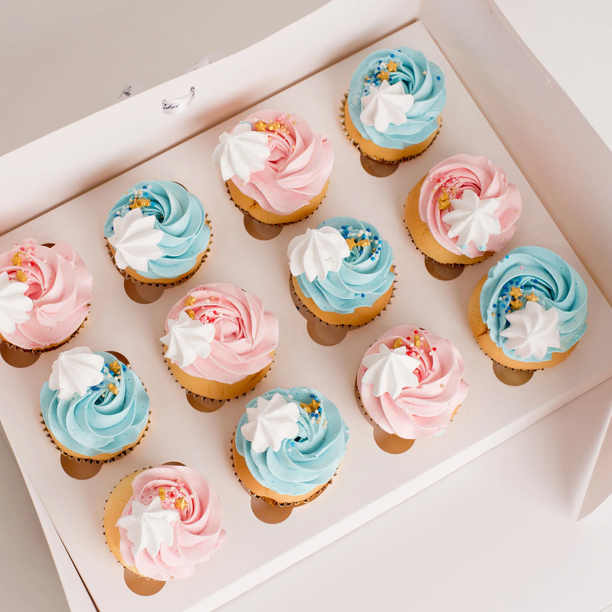 Pink & Blue Cupcakes - Image 3