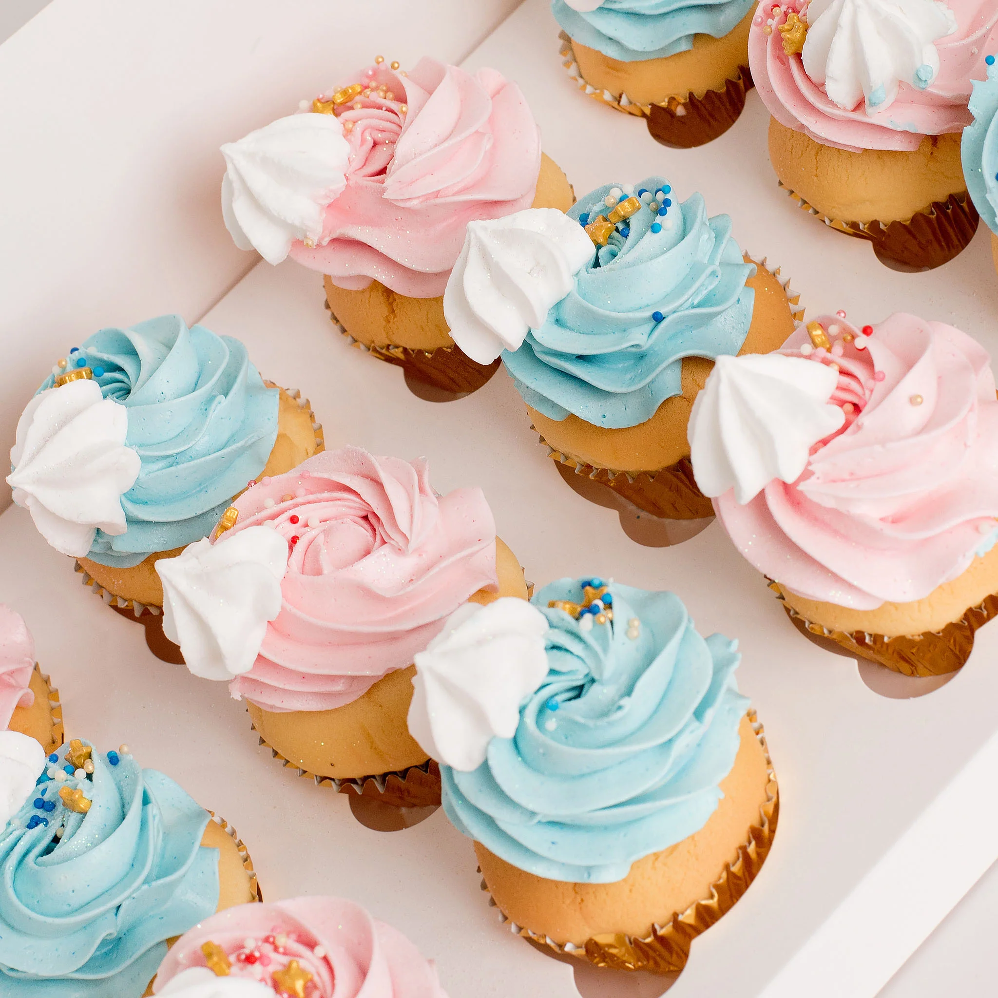 Pink & Blue Cupcakes - Image 4