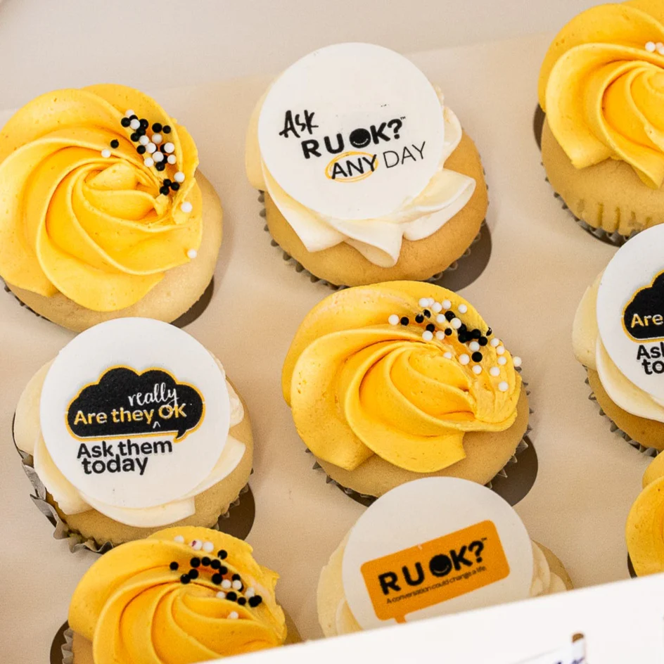 R U OK Day Mini cupcakes - Image 3