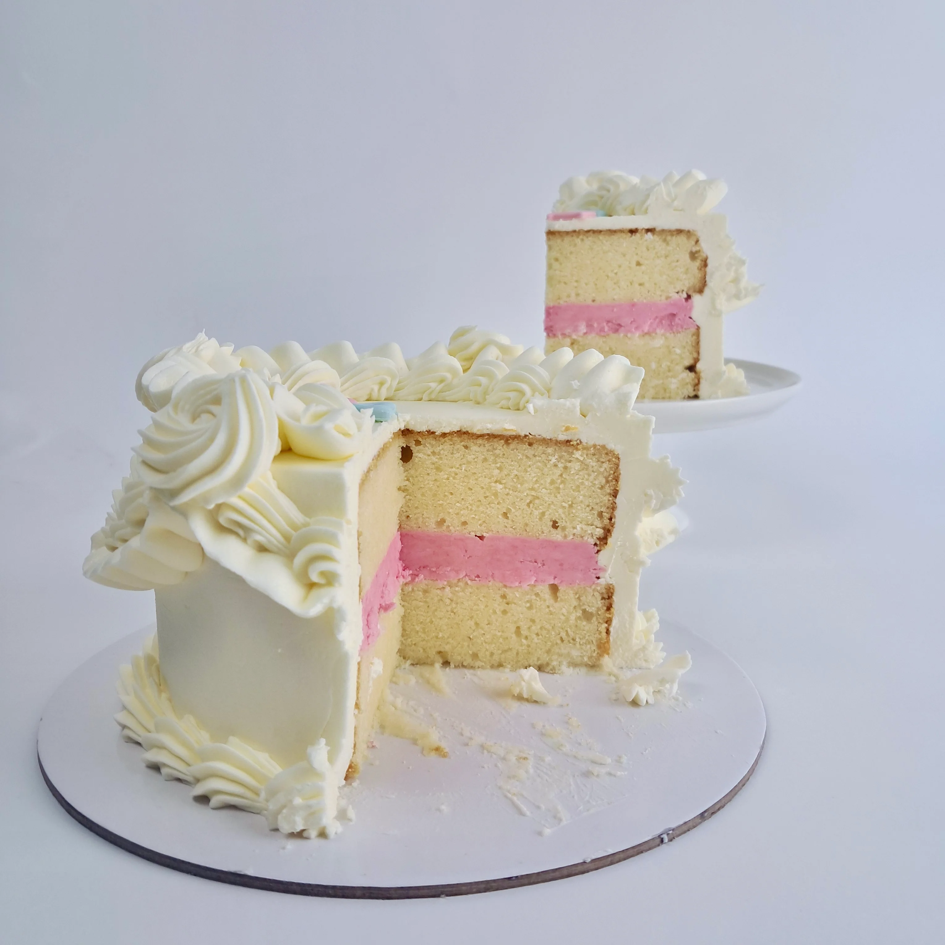 Mini Gender Reveal - Vintage ( Light Vanilla Butter Cake ) - Image 4